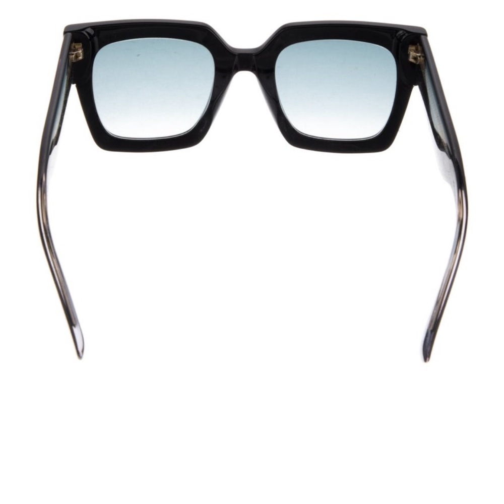Fendi Black Gradient Square Oversized Sunglasses - Picture 9 of 12
